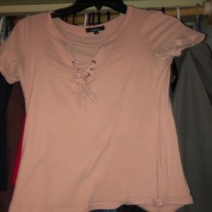 Cute pink top